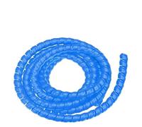 protezione a spirale, 1 metro 14 mm ID Computer Cable Management Sleeve Spiral Organizer Wire Tube Protezione Avvolgicavo Cavo(Blue)
