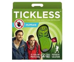 Protezione a ultrasuoni contro le zecche TickLess Human per persone - Green