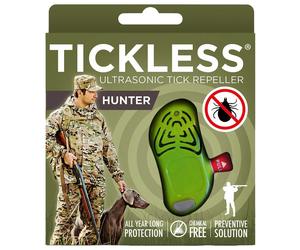 Protezione ad ultrasuoni contro le zecche TickLess Hunter per cacciatori - Green