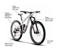 Protezione Adesiva Trasparente 70x5cm per E-bike MVTEK - Confezione da 2 Adesivi
