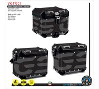 Protezione adesiva valigie Laterali e Top Case Alluminio BMW R 1250 1200 Black