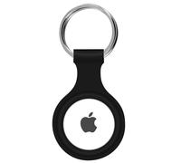 Protezione AirTag Silicone Extra-sottile Soft-touch Portachiavi Nero