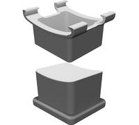 Protezione Alimenti per Grattugia Microplane Zester Copri Mano Sicurezza 3D