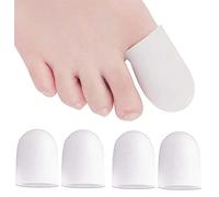 Protezione alluce, 4 pezzis copri alluce silicone proteggi alluce, copri alluce calli, Previene di calli e vesciche, Calli, Protect Nail Toes-Per uomo e per donna