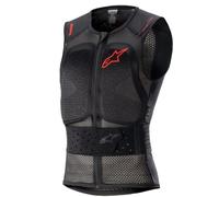 Alpinestars 6508123-009-XL giacca e giubbotto da moto Maschio Giacca da motociclista Nero, Rosso, Trasparente