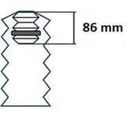 Protezione ammortizzatore Assale anteriore 910358 KYB per CUPRA SEAT SKODA VW