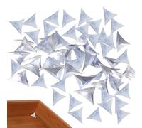 Protezione angolare 'armadio | Protezioni angolari da 100 pezzi per mobili e cassetti | Copertura antipolvere triangolare per armadi, scale e cassetti - Materiale PP morbido e riutilizzabile