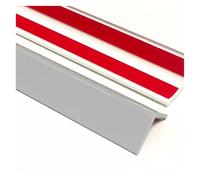 Protezione angolare autoadesiva per pareti, Modanatura angolare a 89 gradi, protezioni for angoli e bordi autoadesive, profilo angolare in PVC adatto a molte pareti, larghezza 2 cm(Grey,170cm/5.5ft)