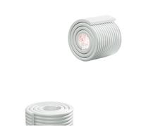 Protezione angolare in morbida gomma espansa, Strisce adesive in schiuma 1 cm x 20 Protezione angoli e bordi multicolore Varie misure(White,10m/32.8ft)