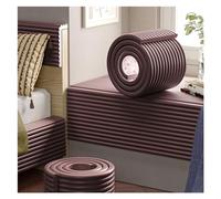 Protezione angolare in morbida gomma espansa, Strisce adesive in schiuma 1 cm x 20 Protezione angoli e bordi multicolore Varie misure(Bruin,6m/19.68ft)