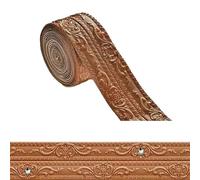 Protezione angolare in PVC per pareti interne con funzione autoadesiva per sostenere un ambiente domestico sicuro (rame argento)