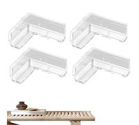 Protezione angolare per mobili, cuscini per bordi della scrivania, 4 pezzi Soft Corner Protector Proofing Edge Safety pre-incollati Proteggi i tuoi e gli angoli dei mobili con i nostri