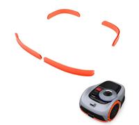 Protezione Angoli in Schiuma per Segway Navimow i105e & i108e, Paraurti Tuning, Montaggio a Incastro, Nessuna Colla Necessaria (Arancione)