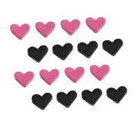 Protezione Angoli Mobili in Silicone 20 Pezzi per Sicurezza | Forma a Cuore Colorata, per Arredamento e Scrivanie, Uso Domestico e Asili