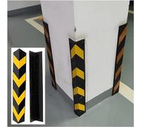 Protezione angoli porte auto, E protezioni angolari di colore nero, paraurti riflettente for la protezione del parcheggio dell'auto(2pcs-100cm)