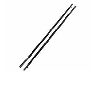 Protezione Angolo Porta 2 Pezzi Guarnizioni Per Finestrini Anteriori O Posteriori Per Per Toyota Per Land Per Cruiser Per Prado J120 2003-2009(Black Rear)
