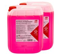 Protezione Anti Gelo Febi G12 -35°C Miscela Pronta 2 X 10 Litro Rosso per Audi