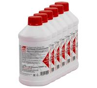 Protezione Anti Gelo Febi G12 -35°C Miscela Pronta 6 X 1 Litro Rosso per Audi