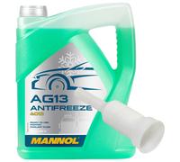 Protezione Anti Gelo Mannol 5 Litro Miscela Pronta -40 °C Verde Con Auslasshahn