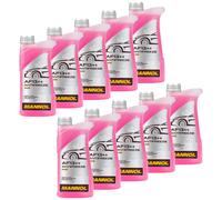 Protezione Anti Gelo Mannol AF13 Antigelo 10x 1 Litro Miscela Pronta -40°C Rot