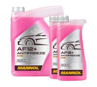 Protezione Anti Gelo Mannol Liquido Refrigerante Antigelo Audi G12 Rosso 40 5 1