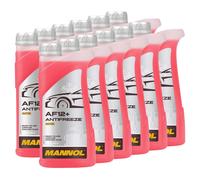 Protezione Anti Gelo Mannol Longterm Antigelo 12x 1 Litro Miscela Pronta -40°C