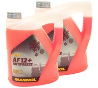 Protezione Anti Gelo Mannol Longterm Antigelo 2x 5 Litro Miscela Pronta -40°C