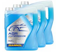 Protezione Anti Gelo Mannol Longterm Antigelo 3x 5Liter Miscela Pronta -40°C