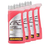 Protezione Anti Gelo Mannol Longterm Antigelo 4x 1 Litro Miscela Pronta -40°C