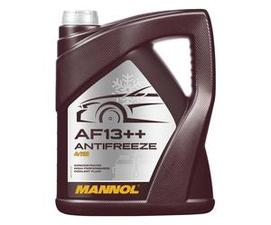 Protezione Anti Gelo Rosso G13 + 5 L Mannol Antigelo AF13 -40°C VW Audi