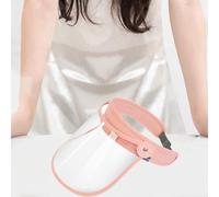 Protezione anti-spruzzi integrale per adulti, visiera trasparente ergonomica