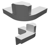 Protezione Anticaduta Cassetto Inferiore per Congelatore Siemens Bosch 3D Set