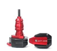 Protezione Anticaduta CNC Per Moto, Slider Per Telaio, Carenatura, Protezione Antiurto, Per Y&amaha MT-09 MT09 MT 09 FZ-09 FZ09 Tamponi Paratelaio(Rosso 1)