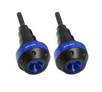 Protezione Anticaduta CNC Per Moto, Slider Telaio, Carenatura, Protezione Antiurto, Per Y&amaha MT07 MT-07 MT FZ 07 FZ07 FZ-07 2014-2024 Tamponi Paratelaio(BLU,X-2)