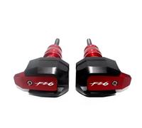 Protezione Anticaduta Per Moto FZ1 FZ6 FZ8 Per Fazer FZ 1 FZ 6 8 Protezione Telaio Carenatura Protezione Antiurto(FZ6 Red15)