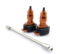 Protezione Anticaduta Per Moto, Protezione Per Carenatura, Protezione Per Telaio, Protezione Per Ducari, Per Monster 696 796 795 1100(Orange)