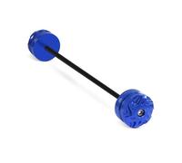 Protezione Anticaduta Ruota Anteriore E Posteriore Motocicletta Del 2025 Forcella Slider Tappo Per F900R F900R F 900R 2019-2025 Slider telaio(Rear Blue)