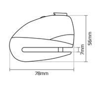 Protezione antifurto OXFORD LK290