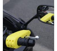 Oxford Leverlock Alarm Brake Lever Lock Argento
