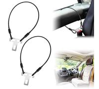 Protezione Antifurto Per Camper,2 Pezzi,60 Cm Accessori Antifurto Per Auto,Protezione Anti-Effrazione,Accessori Per Camper Antifurto Per Furgoni,Camper,Automobili