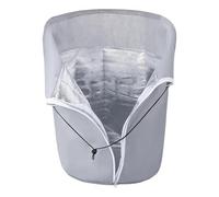 Protezione antigelo per piante - Copertine invernali con cordino e chiusura lampo | Telone solare resistente per giardino esterno fiori frutta verdura