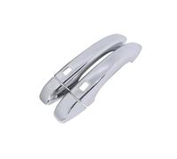 Protezione antigraffio esterna per la maniglia della portiera dell'auto | Compatibile con Renault Captur 2023 Mitsubishi ASX 2019-2024(Chrome,2pcs-2hole)