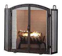 Protezione antincendio di sicurezza estensibile Schermo per camino interno Rete a 3 pannelli Protezione antiscintilla in acciaio massiccio Protezione per camino sicura per bambini Accesso per