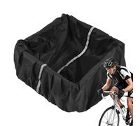 Protezione antipioggia per cestino per bicicletta, impermeabile, per cesti per biciclette, di guida urbani con strisce riflettenti per moto ed e-scooter contro i di sporco