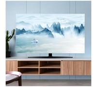 Protezione Antipolvere per TV, per LCD LED, Compatibilità Universale, Tessuto in Poliestere Setoso Morbido ad Alta Densità, Lavabile in Lavatrice,4,49~52in(118 * 70cm)