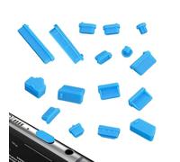 Protezione antipolvere RJ45 per computer portatile, connettore USB in silicone morbido, fermaporta per computer, protezione porta PC, antipolvere, protezione porta di tipo C, protezione