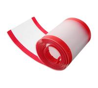 Protezione Antischiacciamento Dita per Porta, Fermo Rosso in Plastica | Sicurezza per Dita di Bambini, Resistente alla Rottura, Non Removibile, Case in Affitto e Ristoranti