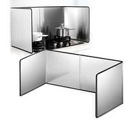 Protezione antischizzi per fornelli in acciaio inox antiaderente, protezione antigrasso, paraspruzzi e paraschizzi da cucina, per una cottura facile e senza sporcare