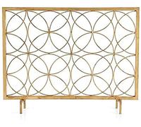 Protezione antiscintilla Parascintille antincendio Schermi per camini per bambini sicuri, Stufa a legna Parascintille, Decorazione in ferro battuto Parascintille geometrico con rete metallica