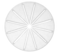 Protezione antispruzzo per ciotola: copertura in plastica trasparente per